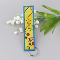 Llavero De Anime Japonés Bordado Para Hombres Y Mujeres Accesorios De Moda Para Llaveros Joyería De Moda De Zinc Alloy - details 1