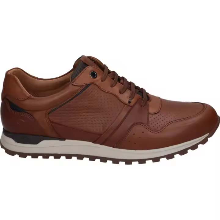 KANGAROOS | Zapatos de Piel Kangaroos para Hombre – Zapatos en Color Marrón Cuero con Cierre de Cordones – De Piel – Estilo Casual – Alta Calidad – Versátiles – Cómodos – Modelo 843-13 - 1