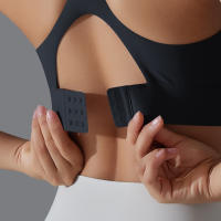 Sujetador deportivo con espalda descubierta para mujer, ropa interior de entrenamiento con hebilla ajustable para correr, Fitness, gimnasio, Bralette acolchado, ropa deportiva - details 3