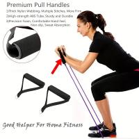 Manijas Deportivas De Densidad Alta Con 2 Hebjes Para Entrenamiento De Fuerza Y Yoga Accesorio De Fitness Para Mujeres - details 3