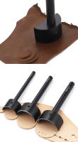 Cortador De Cuero En Forma De Media Luna QJH Herramienta De Perforación Para DIY Manualidades Cierre De Correa Bota Y Bolso (15-45 Mm) Negro - details 6