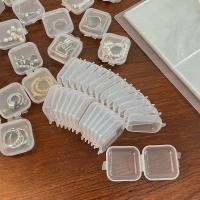 Organizador De Joyas Transparente Cuadrado En Plástico Con Ranuras Para Anillos Para Almacenamiento De Joyeros - details 5