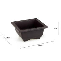 Maceta De Plástico Imitación De Flor Para Balcón Cuadrada Ovale Recipiente Para Plantas Bonsái Jardín Clásica Sin Rellenos - details 13