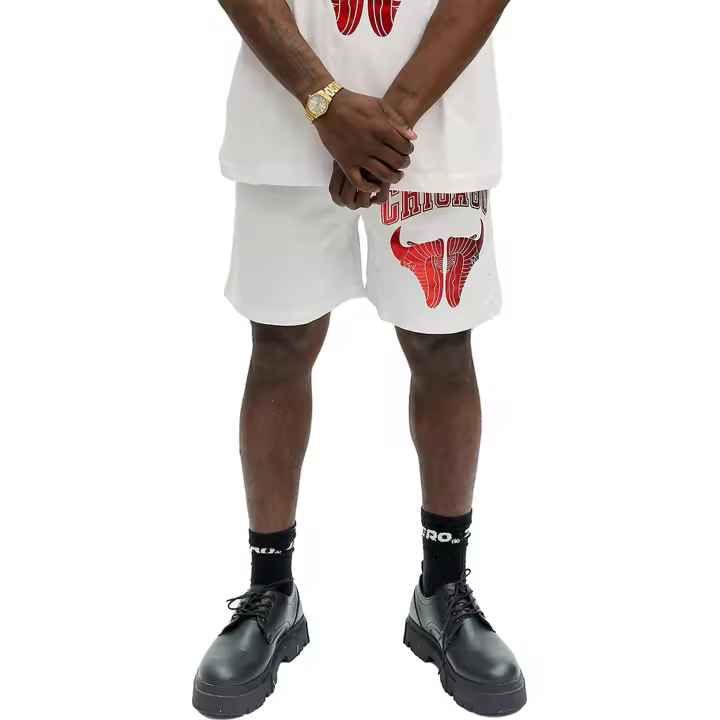 Bermuda Area Zero Blanca Redded Sneakers Foil Logo Short - 1
