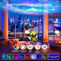 Proyector De Galaxia Luz Nocturna Estelar Con Control Remoto Y Programable Para Decoración De Habitación Infantil Astronauta Y Nebulosa LED - details 1