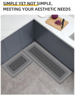 Alfombra De Puerta Antideslizante Y Impermeable Para Cocina Alfombra De Piso De Cocina Antipolvo Alfombrilla De Puerta De Casa Alfombra De Diatomeas Para Uso Doméstico Y Hotel - details 5