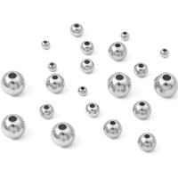 Bolas De Acero Inoxidable De Alta Calidad Para Fabricación De Joyas Espaciadoras Sueltas Para DIY Pulseras Collares Venta Al Por Mayor - details 4