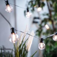 Luces De Cadena Solar LED G40 40LEDs Impermeables Para Jardín Habitación Bodas Y Decoración De Árboles Festivos - details 5