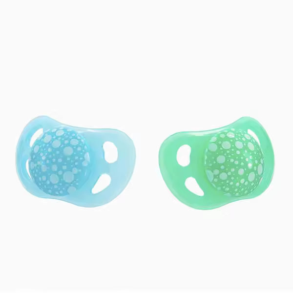 CHUPETES TWISTSHAKE 2X AZUL Y VERDE PASTEL 0-6M - 1