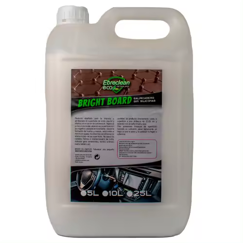 EBRECLEAN ECO DETAILING Abrillantador Salpicaderos 5L Ecológico - Producto de Cuidado Interior para Coches - 1