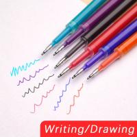 Juego De Bolígrafos De Gel Erasables 0.5mm Set De 6 Colores Alta Capacidad De Tinta Lavable Mango Súper Recargable Para Escritura En Oficina Y Escuela - details 1