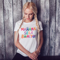 Camiseta  Mañana será Bonito Karol G, camiseta para fans de Karol G, Camiseta Armiprint100% algodón Alta calidad - details 0