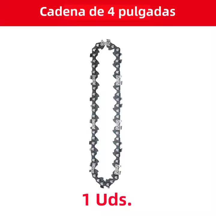 Mini Motosierra Eléctrica De 4/6 Pulgadas Para Corte De Madera Accesorios De Cadena De Motosierra Portátil Guía De Cadena Para Logging - 1