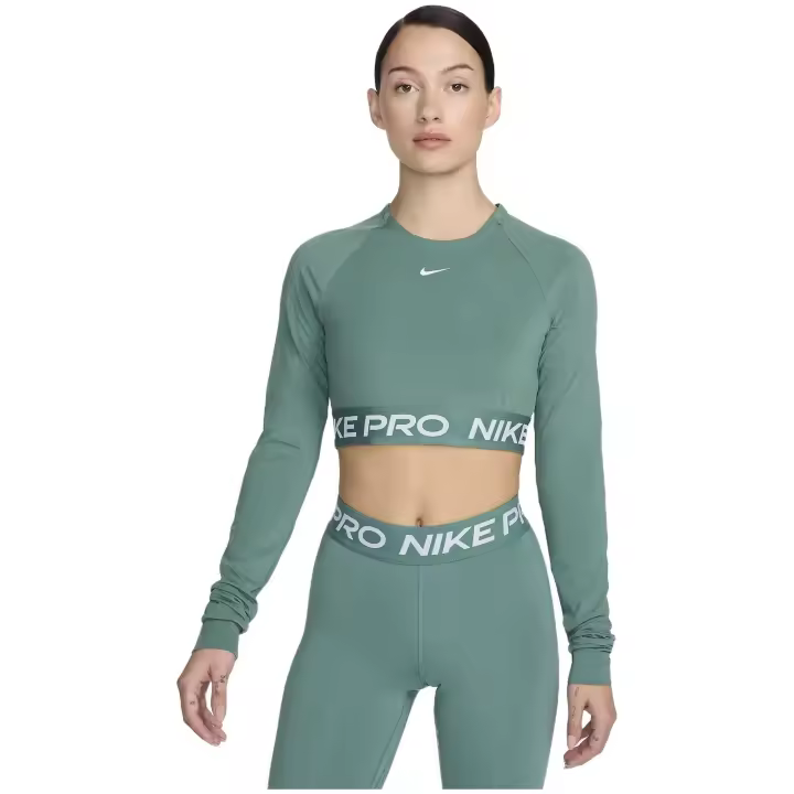 Top Nike Pro 365 Para Mujer En Color Verde - 1