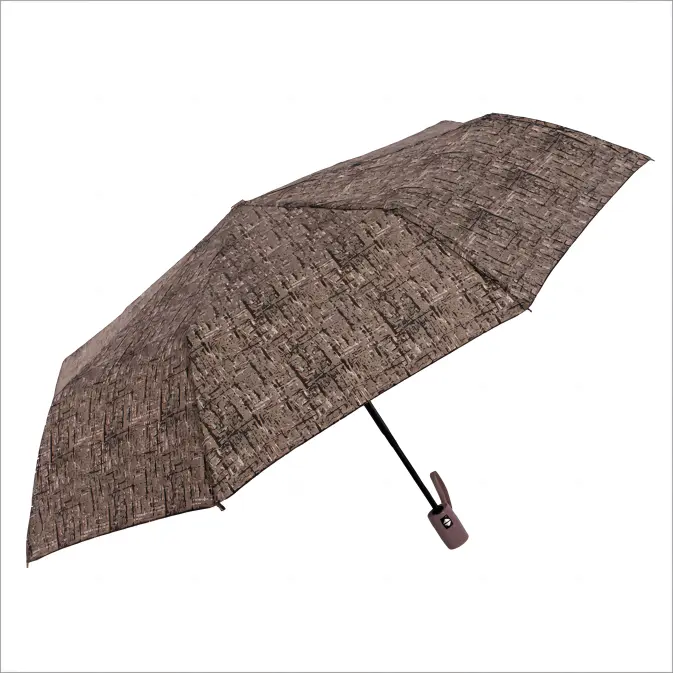ILOVEHOME Paraguas Plegable de 95cm de Diámetro para Hombre y Mujer,con 8 Varillas ,Apertura y cierre automáticos, Resistente al Viento - 1