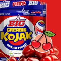 Big Nutrition - Creabig Kojak 250 Gr. - Creatina monohidrato "Creapure" sabor 🍒 Kojak piruleta de cereza 🍒  Mejora la fuerza, la explosividad y la recuperación entre series. Sabor increible 😋 - details 1