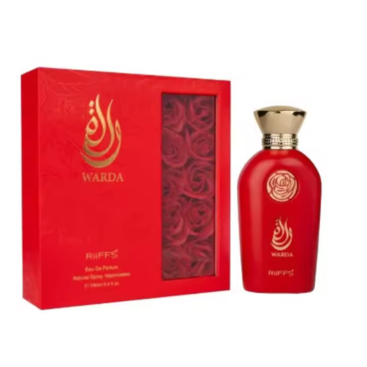 Warda Riiffs Parfums 100 ml – Perfume Árabe 100% Original Mujer, Rosa de Oriente y Elegancia Atemporal - 1