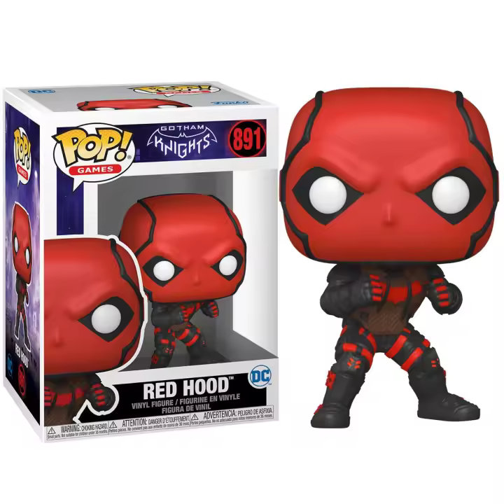 Funko Pop! Gotham Knights - Red Hood, 57419, Nº 891 - 1