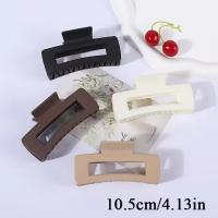 Juego De 4 Pinzas Para El Cabello De Mujer Y Niñas Nonslip En Color Café Negro Accesorios De Moda Para El Cabello Decorativos Regalo - details 5