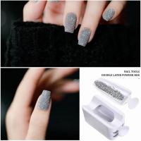YIKOOLIN Set De Reciclaje De Polvo Para Uñas Con Cuchara Y Recipiente Portátil Kit De Pincel Para Polvo De Uñas Herramientas De Manicura - details 12