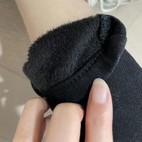Nuevas Jeans Térmicas Para Mujer Invierno Con Forro De Plush Cálidos Y Elásticos Skinny Denim Gruesos Para Estudiantes Trousers De Madre Con Fur - details 2
