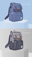 Bolsa De Diaper Para Bebé Y Mamá Insular De Gran Capacidad Impermeable Multi-funcional Para Viajes Al Aire Libre Con Estilo De Mochila - details 13