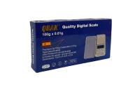 Mini Balanza Digital de Precisión 0.01g | 100g Capacidad | Pantalla LCD | 6 Modos | Pila Incluida | Portátil y Compacta QBAK - details 2
