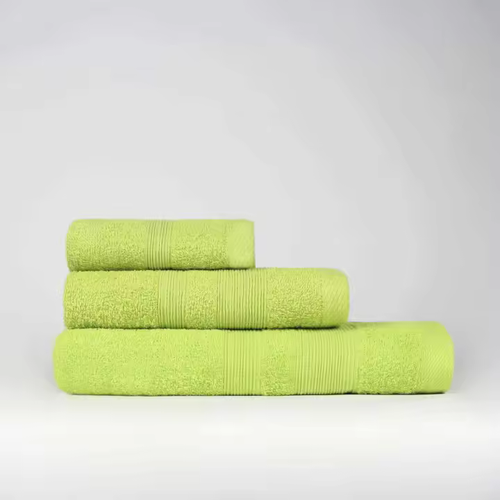 Juego de 3 Toallas Economic Kiwi LlarTextil - A Eligir el Tamaño de la Toalla Grande - 1
