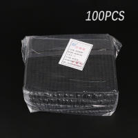 100 PCS Tapones De Tela No Tejida Desechables En Colores Blanco Rosa Negro Y Azul Accesorios De Belleza Para Spa Y Peluquería - details 8