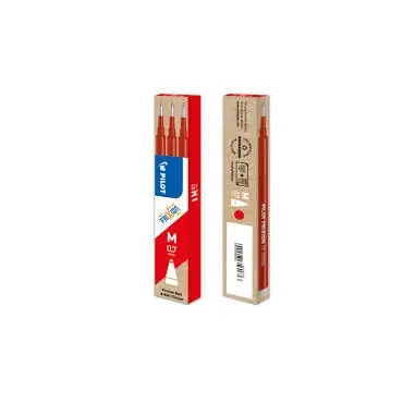RECAMBIO PILOT FRIXION BALL BLISTER 3 UNID ROJO     PERGAMINO - 1