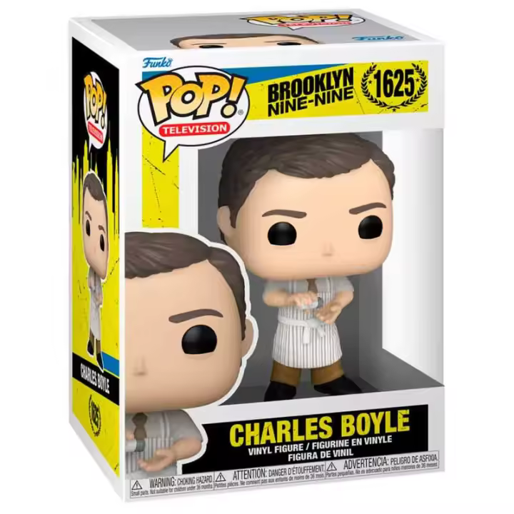Figura Pop Brooklyn Nine-Nine Charles-Figura de Vinilo Coleccionable - Idea de Regalo- Mercancia Oficial - Juguetes para Niños y Adultos - Movies Fans - Muñeco para Coleccionistas y Exposición - 1