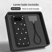Funda De Teléfono Con Estampado De Corazón De Amor Para Google Pixel 10 9 pro XL 8 7 pro 9A 8A 7A Silicona Suave Con Correa Para Pixel 10 9 pro - details 0