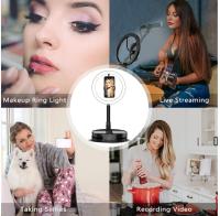 Aro De Luz con Tripode Plegable, Anillo De Luz LED 11.4'' para Movil con 3 Efectos de Iluminación y 10 Brillo Ajustable, Se Pueden Usar para Disparos TikTok/Twich Live etc. - details 4