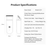 Xiaomi Mini Afeitadora Profesional Para Hombres IPX7 Impermeable Cortadora Eléctrica Sin Cable Control Remoto Trimmer De Barba - details 13