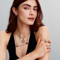 Nuevos Pendientes De Borde Brillante Disney Stranger Things 2024 Para Mujer Regalos De Navidad DIY Compatible Con Pandora Original - details 4