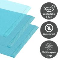Tapete protector para mesa de uñas manicura de mesa impermeable, Baberos dentales desechables, desechable para tatuajes, uñas, estética, veterinaria, podología y dentista, tratamientos estéticos. - details 1