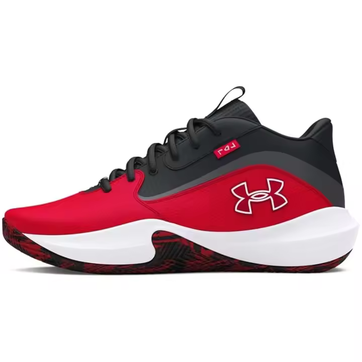 Zapatillas De Baloncesto Under Armour Lockdown 7 Rojo - 1