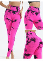 Leggings De Yoga Para Mujer Con Dibujos a Mano Cintura Alta Elástica Talla Verdadera Tights Levantador De Glúteos Suaves Y Estirables Pantalones Skinny De Ejercicio - details 7