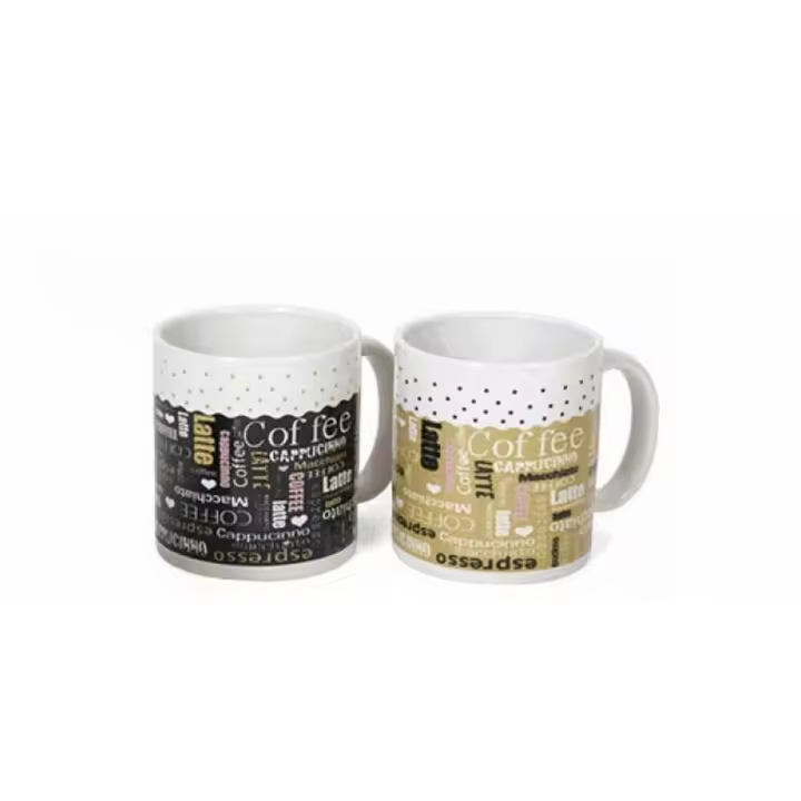 Bolsos Hf Taza Porcelana Café 330 Ml - Modelo Aleatorio - Alta Calidad - 1