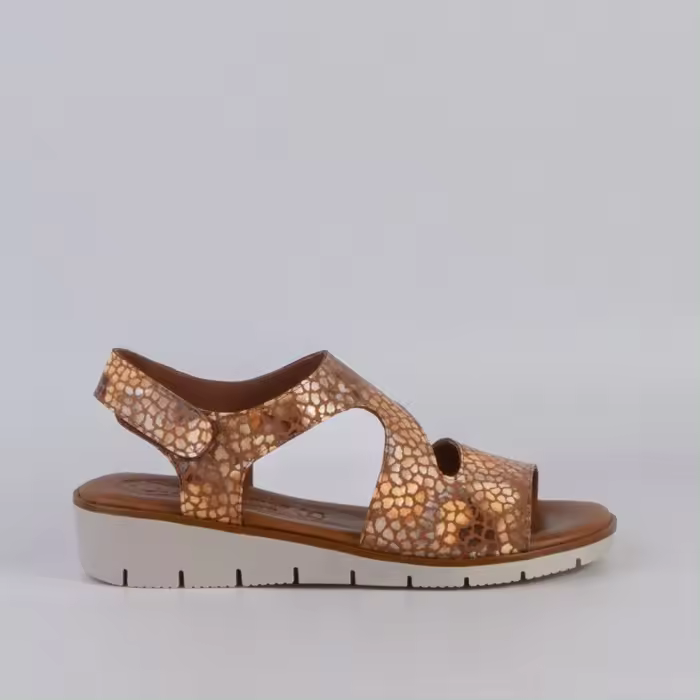 SANDALIA MUJER CUERO 54859 - 1