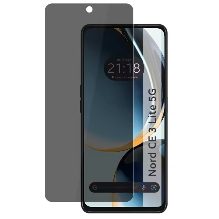 Protector Pantalla Hidrogel Privacidad Antiespías para Oneplus Nord CE 3 Lite 5G - 1