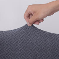 Cubierta De Silla Jacquard Talla XL Con Espalda Para Bodas Y Comedor Cubierta De Asiento Moderna Resistente Al Envejecimiento Para Sillas De Cocina - details 20