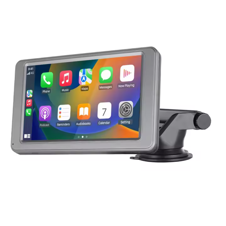 KTYDKP Reproductor Multimedia De Coche Con Pantalla Táctil Inalámbrica CarPlay Y Android Auto 7 Pulgadas USB Soporte Para Cámara Trasera - 1