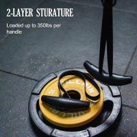 Manijas De Elevación Pull up En Goma Para Máquina De Cables Resistente Y Multifuncional Para Ejercitación De Gimnasio Equipo De Pesas Para Entrenamiento De Brazos Espalda Manos Pecho - details 2