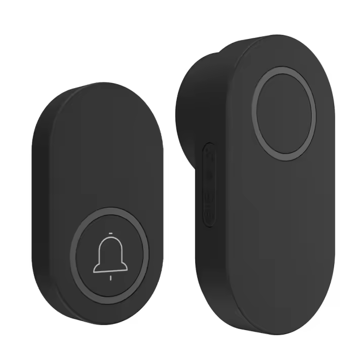 PORCHEDDU Timbre de Casa inteligente WIFI with Cámara impermeable, Visión Nocturna HD, de sciciciciudad Alarma, videoportero inalámbrico - 1