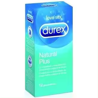 Durex® Natural Plus Easy-On Preservativos 12Uds - 1