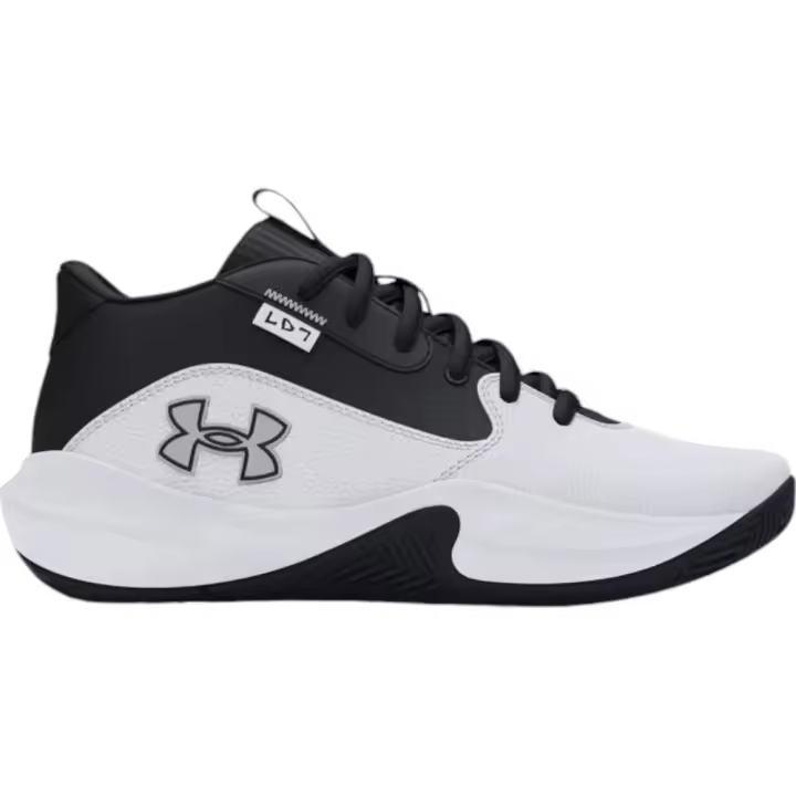 Zapatillas Under Armour Gs Lockdown 7 Blancas 3028513-102 Baloncesto Niño Niña - 1