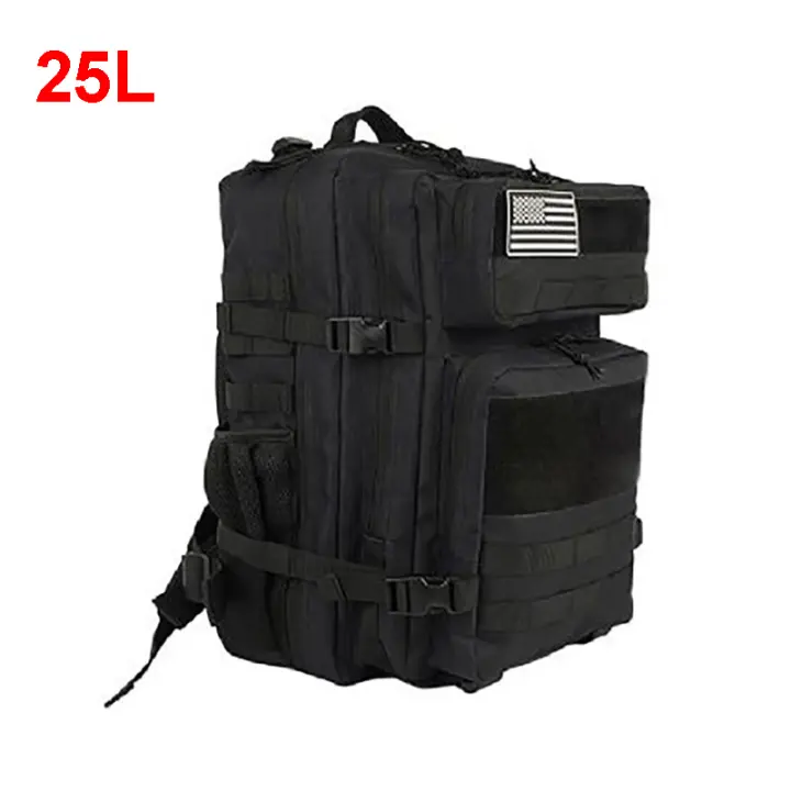 Mochila táctica de camping y senderismo 25l 45l para hombres y mujeres con primavera bolsa de viaje exterior sistema resistente al agua - 1