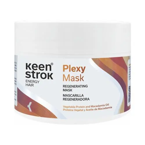 KEEN STROK PLEXY MASK 300ML mascarilla regeneradora con proteína vegetal y macadamiza - 1