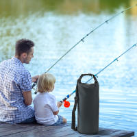 Bolsa De Hombro Impermeable Para Natación Senderismo Viajes Motocicleta 10L 15L 20L 30L Bolsa Seca PVC Para Exteriores - details 12